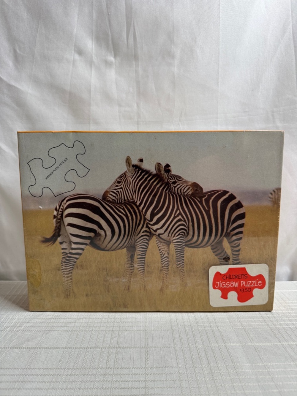 Springbok Zebra Pals Children's 100 PC Jigsaw Puzzle 1972 NEW VTG RARE RETIRED